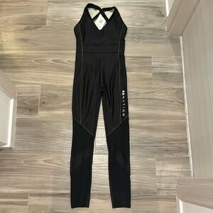 P.E. NATION BLACK ONESIE CAT SUIT NWT SMALL